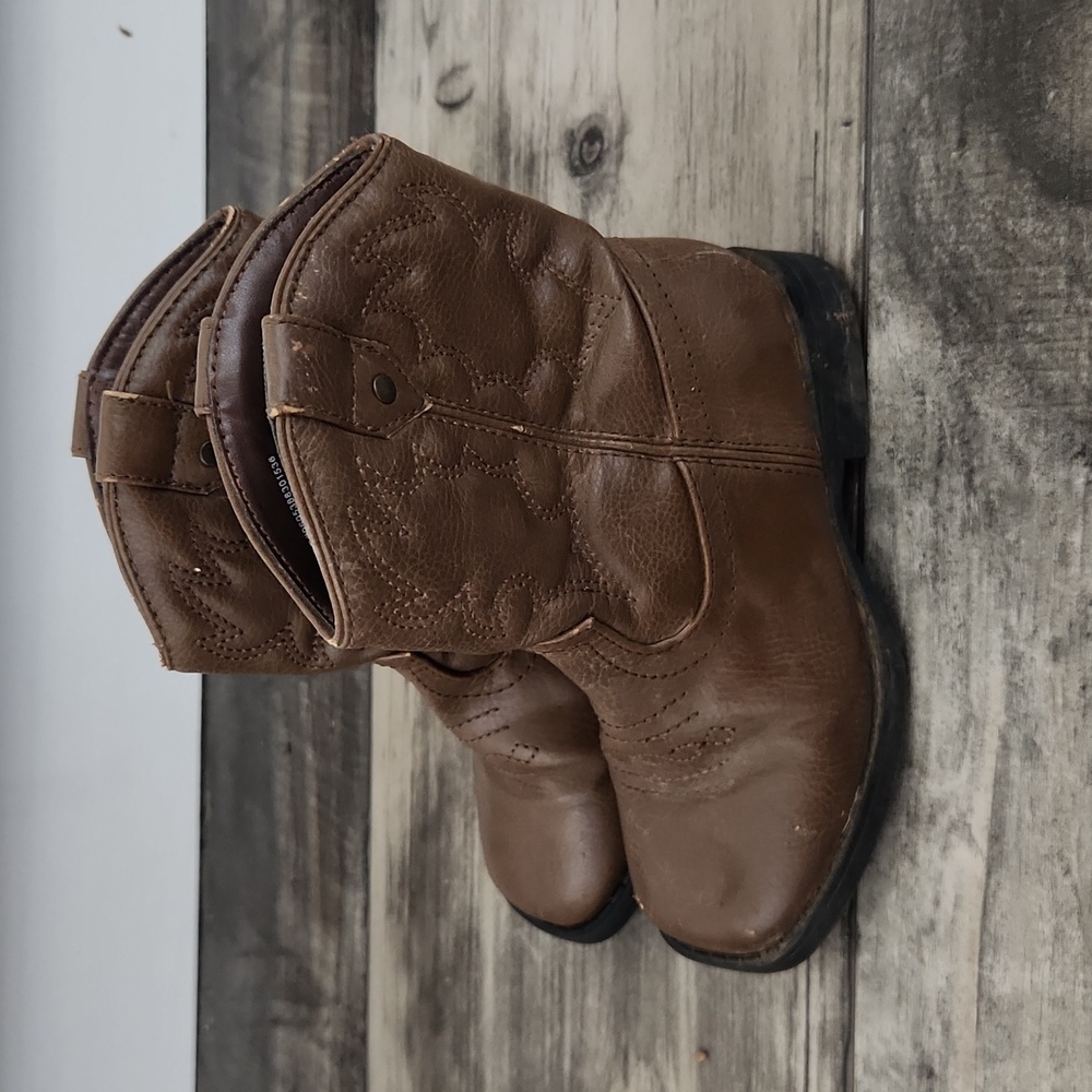 Faded Glory Cowboy Boots Size 9